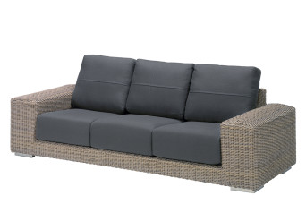  4 Seasons Outdoor | Loungebank Kingston 3-zits | Pure 700094-31